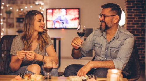 un diner parfait en amoureux