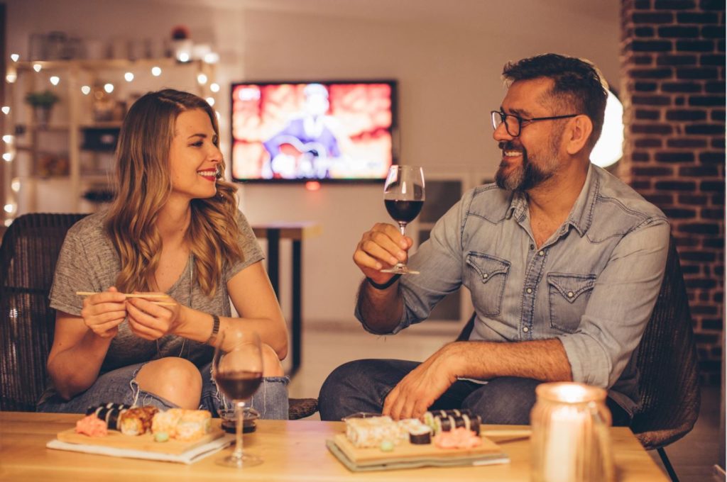 un diner parfait en amoureux